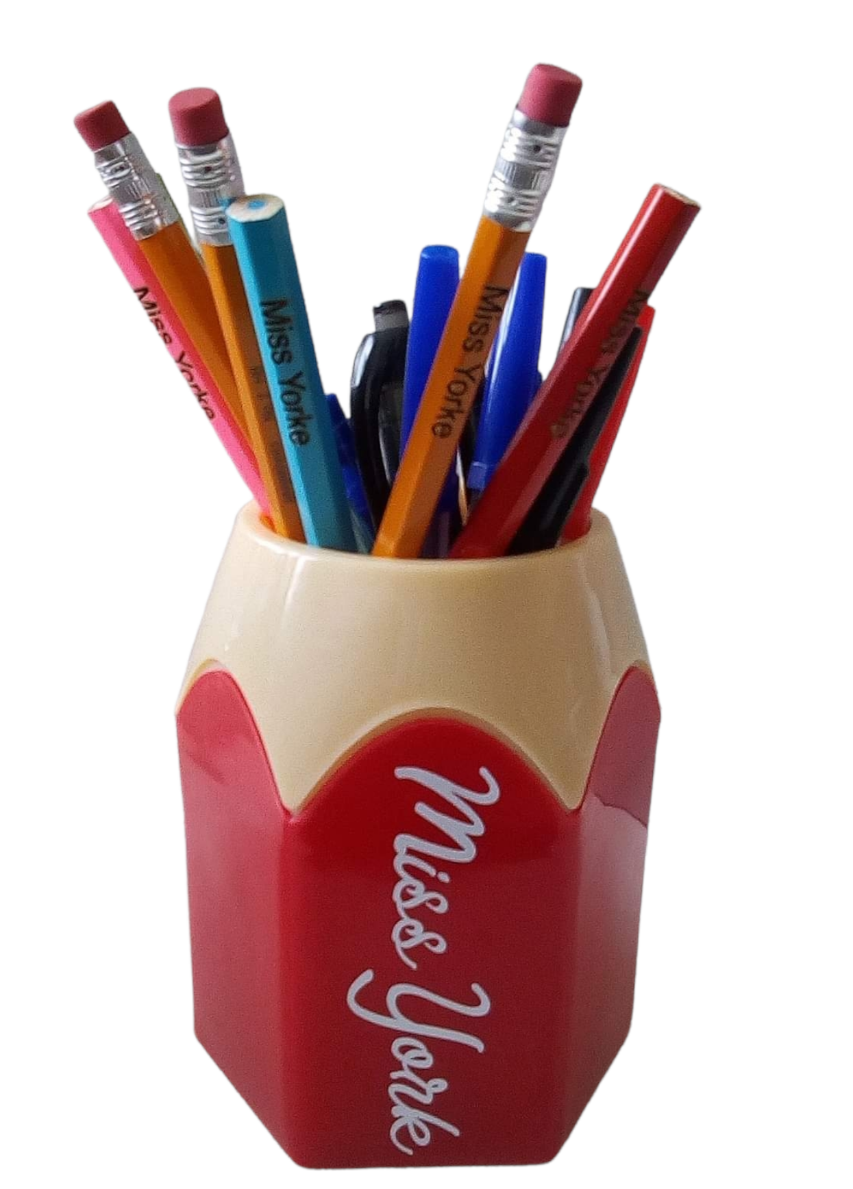 Teachers pencils pots