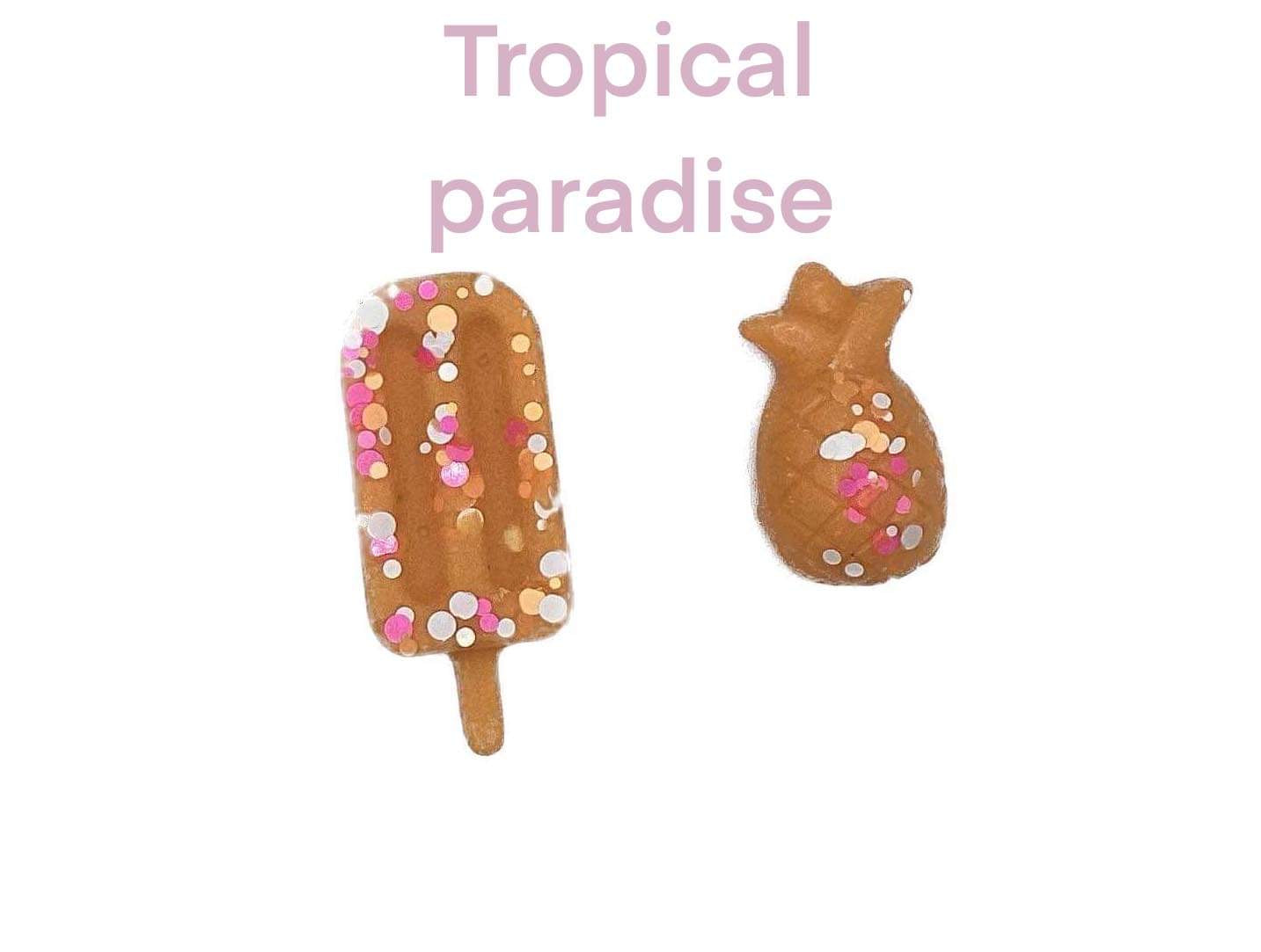 Tropical paradise shapes