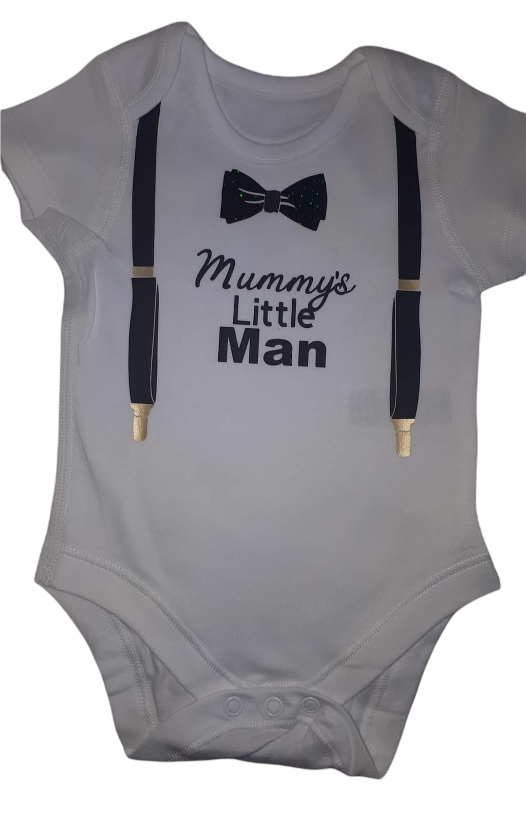 Mummy little man vest