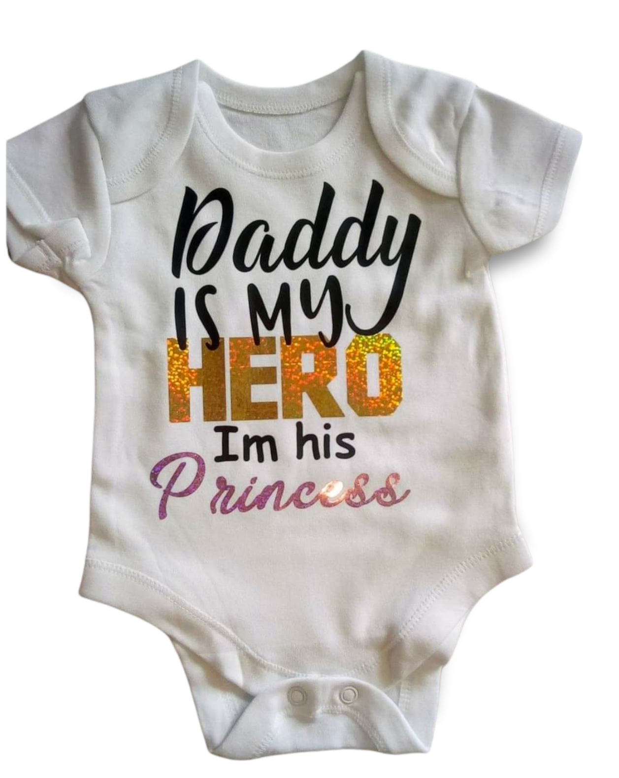 Daddy is my hero vest