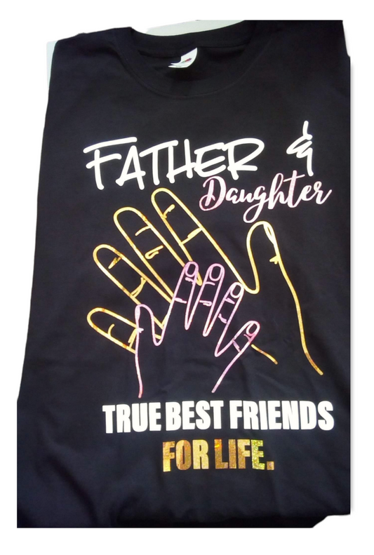 Father and daughter t shirt