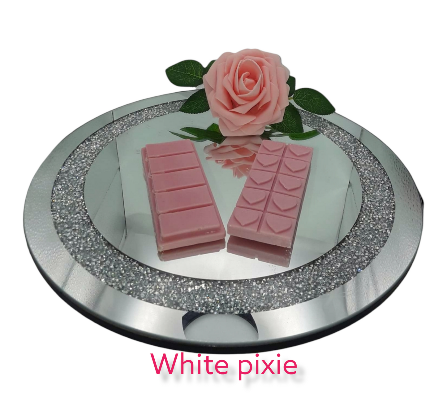 White pixie wax melt