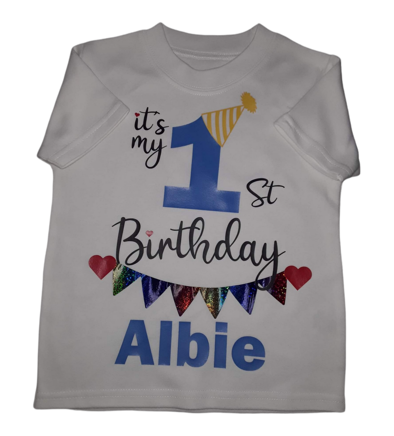 Baby and toddler birthday t shirts