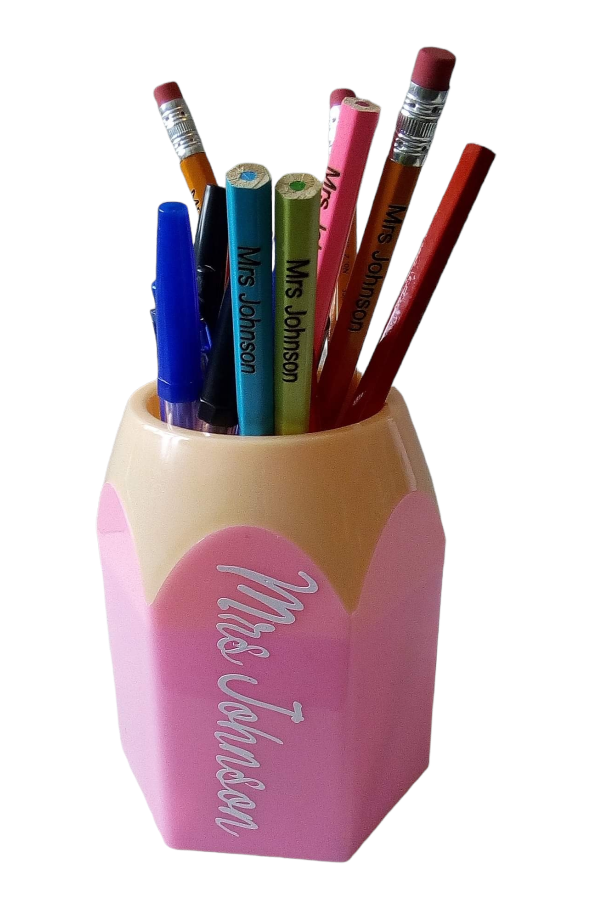 Teacher pencil pots