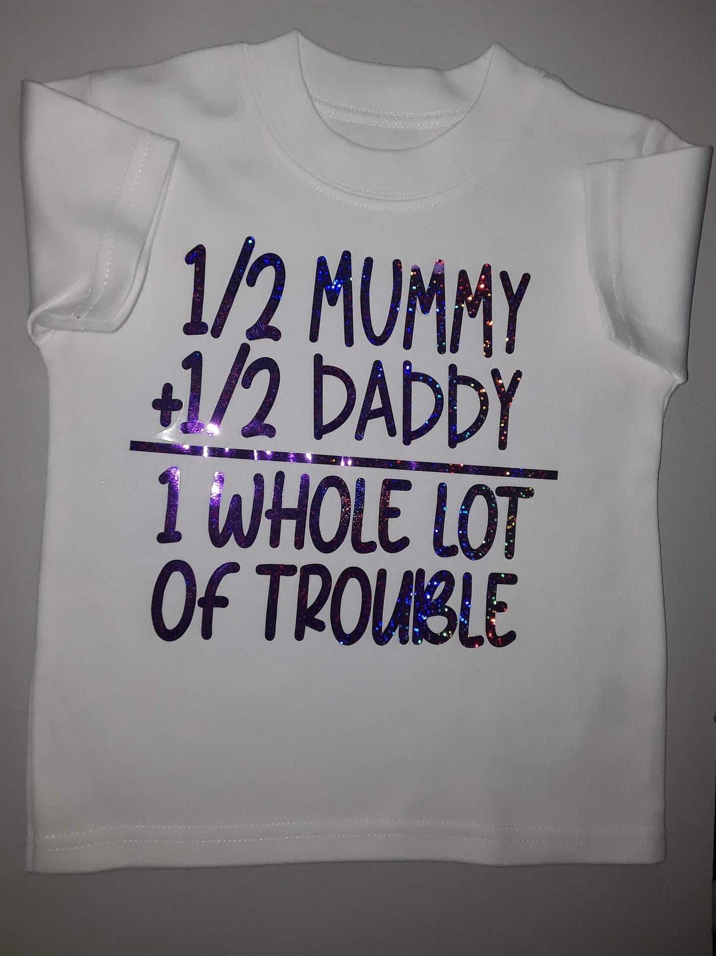 Daddy and mummy t shirts