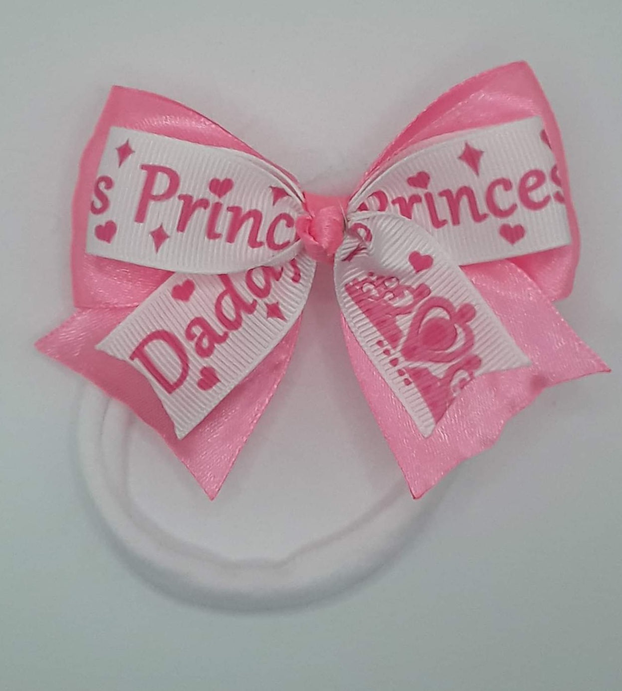 Daddy princess baby headband